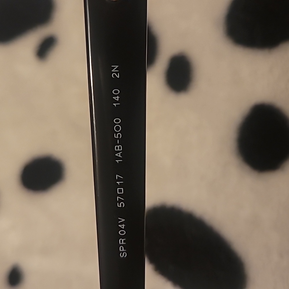 Prada Black Rx-Able Black Frames With Case No Clo… - image 4